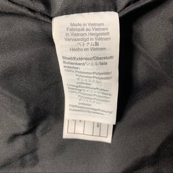 NEW J.Crew Factory Puffer Jacket in Black - Picture 7 of 9